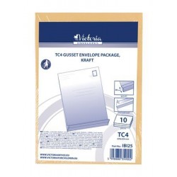 Redős-talpas tasak csomag, TC4, szilikonos, 40 mm talp, VICTORIA, barna kraft