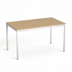 Általános asztal fémlábbal, 75x130 cm, MAYAH "Freedom SV-38", kőris Általános asztal fémlábbal, 75x130 cm, MAYAH "Freedom SV-38", kőris