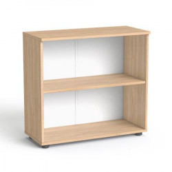 Szekrény, 2 rendező magas, nyitott, polcokkal, MAYAH "Freedom SV-11",  tölgy