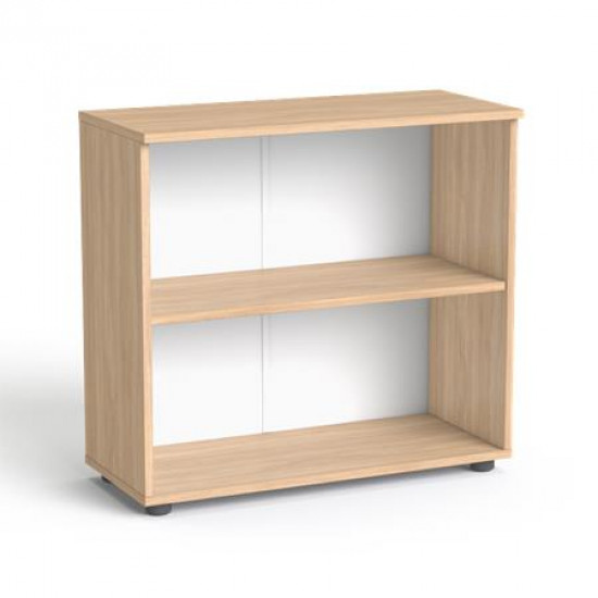 Szekrény, 2 rendező magas, nyitott, polcokkal, MAYAH "Freedom SV-11",  tölgy