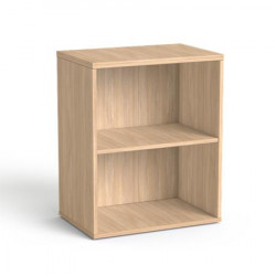 Szekrény, asztalmagas, nyitott, polcos, MAYAH "Freedom SV-17",  tölgy