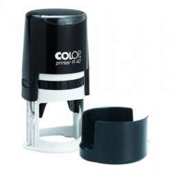 Bélyegző, COLOP "Printer R 40", lila cserepárnával