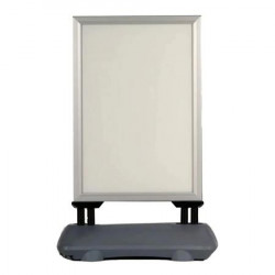 Megállító tábla, poszteres, víztartályos, A1 méret, 59,4x84,1 cm