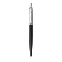 Golyóstoll, 0,7 mm, ezüst színű klip, bond street fekete tolltest, PARKER, "Royal Jotter", kék Golyóstoll, 0,7 mm, ezüst színű klip, bond street fekete tolltest, PARKER, "Royal Jotter", kék