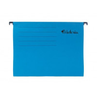 Függőmappa, karton, A4, VICTORIA, kék