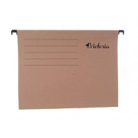 Függőmappa, karton, A4, VICTORIA, natúr Függőmappa, karton, A4, VICTORIA, natúr