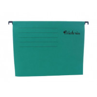 Függőmappa, karton, A4, VICTORIA, zöld Függőmappa, karton, A4, VICTORIA, zöld