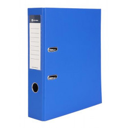 Iratrendező, 75 mm, A4, PP/karton, VICTORIA OFFICE, "Basic", királykék