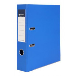Iratrendező, 75 mm, A4, PP/PP, élvédő sínnel, VICTORIA OFFICE, "Premium", királykék Iratrendező, 75 mm, A4, PP/PP, élvédő sínnel, VICTORIA OFFICE, "Premium", királykék