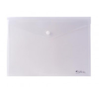 Irattartó tasak, A4, PP, patentos, VICTORIA OFFICE, áttetsző Irattartó tasak, A4, PP, patentos, VICTORIA OFFICE, áttetsző