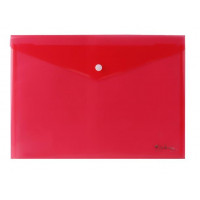 Irattartó tasak, A4, PP, patentos, VICTORIA OFFICE, piros Irattartó tasak, A4, PP, patentos, VICTORIA OFFICE, piros