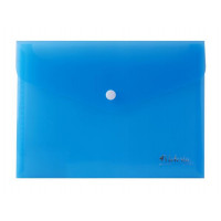 Irattartó tasak, A5, PP, patentos, VICTORIA OFFICE, kék Irattartó tasak, A5, PP, patentos, VICTORIA OFFICE, kék