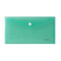 Irattartó tasak, DL, PP, patentos, VICTORIA OFFICE, zöld Irattartó tasak, DL, PP, patentos, VICTORIA OFFICE, zöld