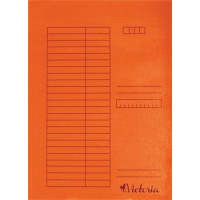Gyorsfűző, karton, A4, VICTORIA, narancs