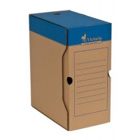 Archiválódoboz, A4, 150 mm, karton, VICTORIA, natúr