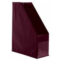 Iratpapucs, PVC, 95 mm, VICTORIA, bordó Iratpapucs, PVC, 95 mm, VICTORIA, bordó