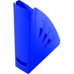 Iratpapucs, műanyag, 75 mm, VICTORIA, kék