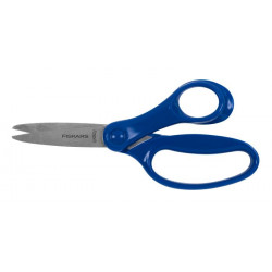Olló, iskolai, 15 cm, FISKARS, kék