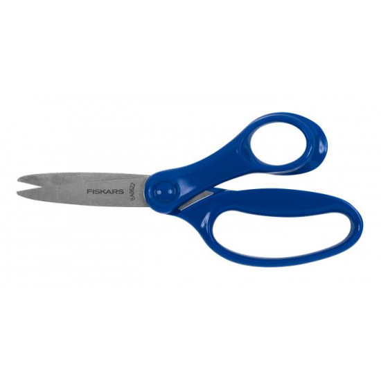 Olló, iskolai, 15 cm, FISKARS, kék