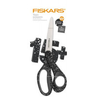 Olló, általános, 20 cm, FISKARS "Grad Teen Spray", fekete Olló, általános, 20 cm, FISKARS "Grad Teen Spray", fekete