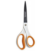 Olló, általános, tapadásmentes, 20 cm, FISKARS "Non-Stick", fehér Olló, általános, tapadásmentes, 20 cm, FISKARS "Non-Stick", fehér