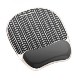 Egéralátét csuklótámasszal, géltöltésű, FELLOWES "Photo Gel", cikk-cakk mintás Egéralátét csuklótámasszal, géltöltésű, FELLOWES "Photo Gel", cikk-cakk mintás