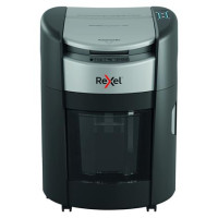 Iratmegsemmisítő, konfetti, 150 lap, REXEL "ShredMax AutoFeed+ 150X P4"