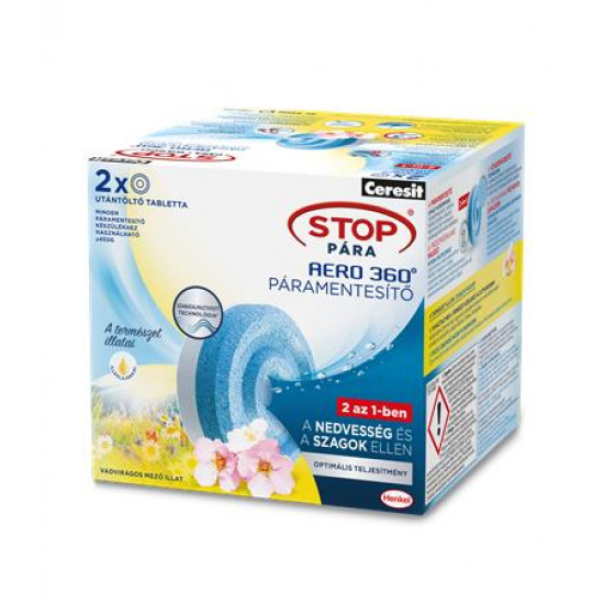 Páramentesítő utántöltő tabletta, HENKEL "Ceresit Aero", vadvirágos mező
