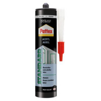 Tömítőanyag, akril, 437 g, HENKEL "Pattex Akril", fehér Tömítőanyag, akril, 437 g, HENKEL "Pattex Akril", fehér