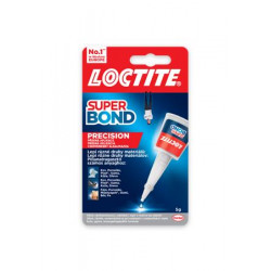 Pillanatragasztó, 5 g, HENKEL "Loctite Super Attak Precision"
