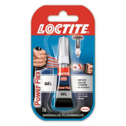 Pillanatragasztó gél, 2 g, HENKEL "Loctite Super Bond"