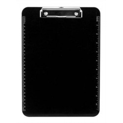 Felírótábla, A4, kemény műanyag, VICTORIA, fekete