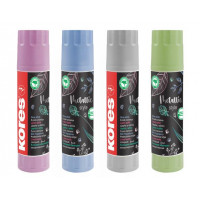 Ragasztóstift, metál színű tokban, 20 g, KORES "Metallic Style" Ragasztóstift, metál színű tokban, 20 g, KORES "Metallic Style"