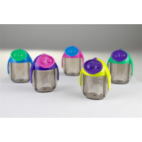 Hegyező, kétlyukú, tartályos, KORES "Migoo", vegyes szín Hegyező, kétlyukú, tartályos, KORES "Migoo", vegyes szín