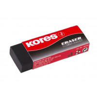 Radír, KORES "KE-20", fekete Radír, KORES "KE-20", fekete