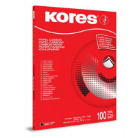 Indigó, A4, gépi, KORES, 100 lap, fekete Indigó, A4, gépi, KORES, 100 lap, fekete