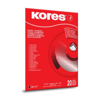Indigó, A4, gépi, KORES, 20 lap, fekete Indigó, A4, gépi, KORES, 20 lap, fekete