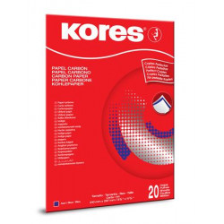 Indigó, A4, kézi, KORES, 20 lap, kék Indigó, A4, kézi, KORES, 20 lap, kék