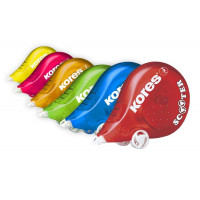 Hibajavító roller, 4,2 mm x 8 m, KORES "Scooter" vegyes szín Hibajavító roller, 4,2 mm x 8 m, KORES "Scooter" vegyes szín