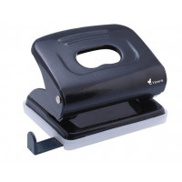 Lyukasztó, kétlyukú, 16 lap, fém, VICTORIA, fekete Lyukasztó, kétlyukú, 16 lap, fém, VICTORIA, fekete