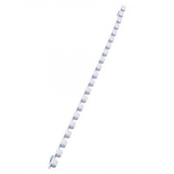 Spirál, műanyag, 6 mm, 10-20 lap, VICTORIA, fehér Spirál, műanyag, 6 mm, 10-20 lap, VICTORIA, fehér