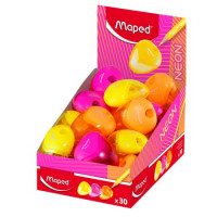 Hegyező display, egylyukú, tartályos, MAPED "I-Gloo Neon", vegyes színek Hegyező display, egylyukú, tartályos, MAPED "I-Gloo Neon", vegyes színek