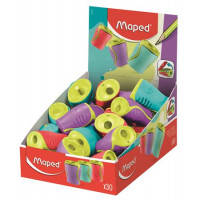 Hegyező display, egylyukú, tartályos, MAPED "Boogy", vegyes színek Hegyező display, egylyukú, tartályos, MAPED "Boogy", vegyes színek