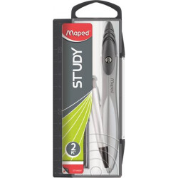 Körző és nyomósirón, MAPED "Study SY150", vegyes színek Körző és nyomósirón, MAPED "Study SY150", vegyes színek