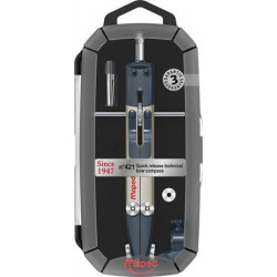 Körző, precíziós, rögzíthető lábakkal, MAPED "N°421" Körző, precíziós, rögzíthető lábakkal, MAPED "N°421"