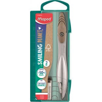 Körző, heggyel, FSC, MAPED "Smiling Planet Study" Körző, heggyel, FSC, MAPED "Smiling Planet Study"