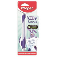 Rollertoll, 0,7 mm, törölhető, kitekerhető, MAPED "KIDY Learn MAGIC", nyuszi, lila Rollertoll, 0,7 mm, törölhető, kitekerhető, MAPED "KIDY Learn MAGIC", nyuszi, lila
