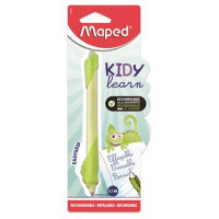 Rollertoll, 0,7 mm, törölhető, kitekerhető, MAPED "KIDY Learn MAGIC", kaméleon, zöld