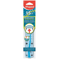 Vonalzó, műanyag, hajlítható, 15 cm, MAPED "Flex" Vonalzó, műanyag, hajlítható, 15 cm, MAPED "Flex"