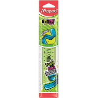 Vonalzó, műanyag, törhetetlen, 15 cm, MAPED "Twist`n Flex" Vonalzó, műanyag, törhetetlen, 15 cm, MAPED "Twist`n Flex"